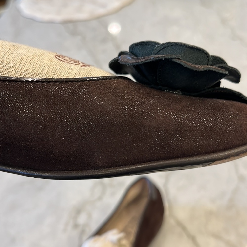 Taryn Rose Brown size 8 ballet flats - Picture 2 of 7